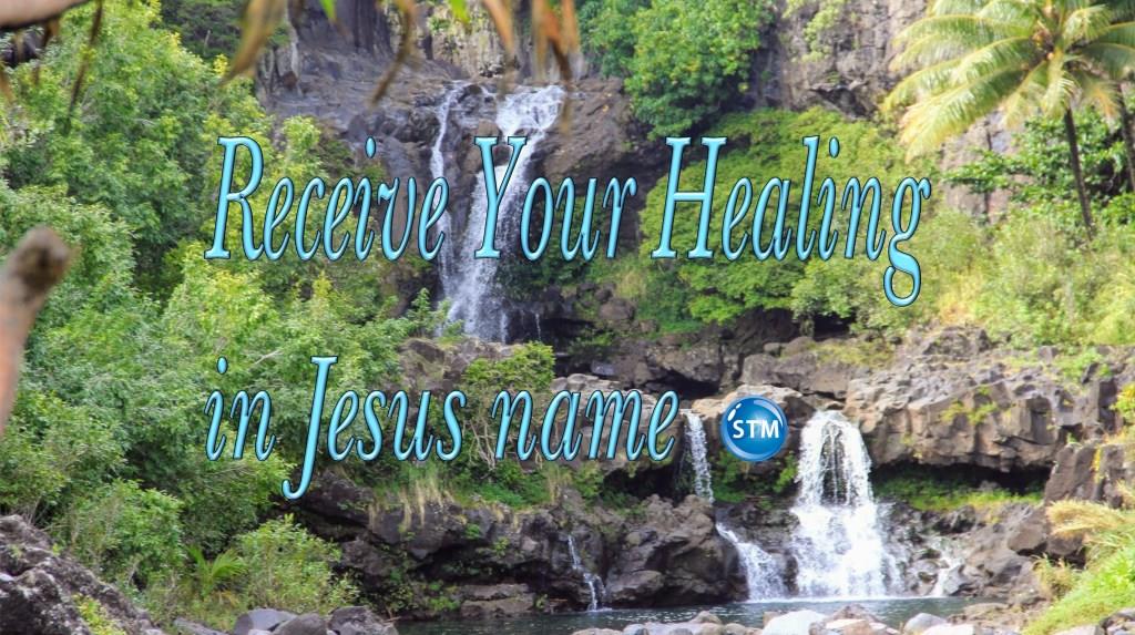 Receive Your Healing - waterfalls