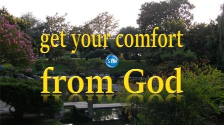 Comfort from God - a beautiful garden park